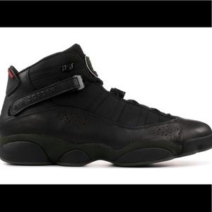 Jordan Six Rings Black Dark Army